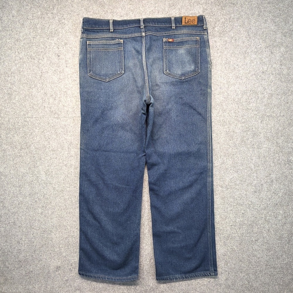 Vintage‎ Lee Riders Jeans Talon 42 Men's 38x28 Denim USA Made Talon 42
